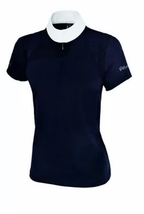Pikeur Koszulka konkursowa GEESKE damska - night blue - Koszulki jeździeckie - miniaturka - grafika 1