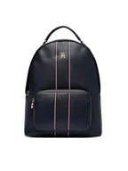 Plecaki - Tommy Hilfiger Plecak Th Daily Backpack Corp AW0AW18851 Granatowy - miniaturka - grafika 1