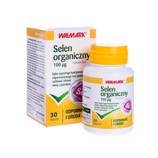 WALMARK WALMARK Selen organiczny 100 mcg 30 tabl 8537701 - Witaminy i minerały - miniaturka - grafika 1