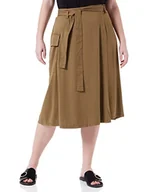 Spódnice - s.Oliver Spódnica damska, krótka, zielony, 40 - miniaturka - grafika 1