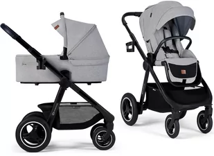 Kinderkraft Everyday 2W1 Light Grey - Wózki dziecięce - miniaturka - grafika 1