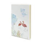 Szkolne artykuły papiernicze - NOTES FLAMING ZESZYT MINI PAMIĘTNIK różne wzory - miniaturka - grafika 1