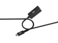 Adaptery i przejściówki - Kabel/adapter USB-C - HDMI ISY IHD-9030 15cm Czarny - miniaturka - grafika 1