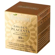 Kremy do twarzy - Bielenda GOLDEN PLACENTA Collagen Reconstructor Nawilżająco wygładzający krem 50 ml - miniaturka - grafika 1