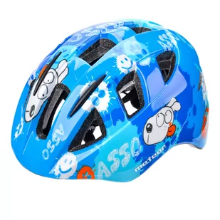 Kask Rowerowy Meteor Pny11 Xs 38-42 Cm Dogs Niebieski - Kaski rowerowe - miniaturka - grafika 1