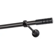 Karnisze - Karnisz DECASTYL Techno Pojedynczy 240 cm Czarny - miniaturka - grafika 1