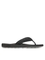 Klapki i japonki męskie - Tommy Hilfiger Japonki Molded Hilfiger Beach Sandal FM0FM05361 Czarny - miniaturka - grafika 1