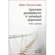 PWE Sprawność przedsiębiorstw w warunkach niepewności. Teoria i praktyka - Ekonomia - miniaturka - grafika 1