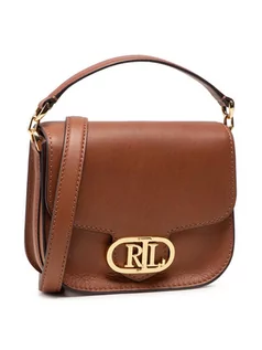 Torebki damskie - Ralph Lauren Lauren Torebka Addie 19 Crossbody Small 431818730002 Brązowy - grafika 1