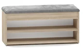Szafki na buty - SZAFKA NA BUTY PARMA 2P SIEDZISKO SCHOWEK DĄB SONOMA - miniaturka - grafika 1