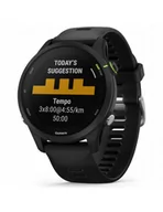 Monitory aktywności - Garmin Forerunner 255 Music Czarny - miniaturka - grafika 1