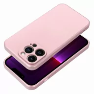 Etui i futerały do telefonów - Futerał METALLIC do iPhone 14 różowy - miniaturka - grafika 1