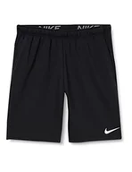 Spodenki damskie - Nike Męskie szorty M Nk Df Shrt Fl czarny/(biały) S - miniaturka - grafika 1