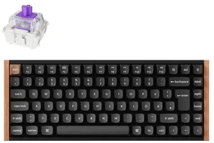 Keychron K2 HE Knob 75% Alu RGB Gateron Magnetic bk H K2H-F1-DE - Klawiatury - miniaturka - grafika 1