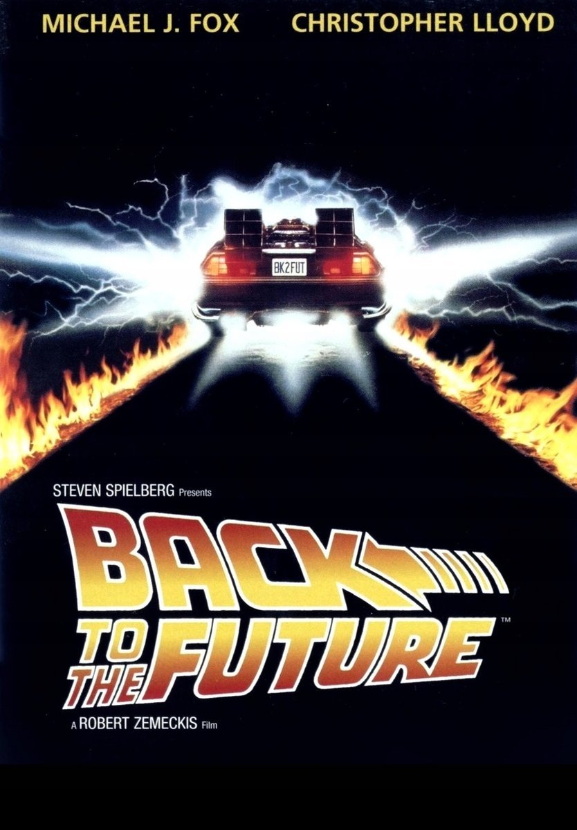 PODKŁADKA POD MYSZ Z Nadruk 22x18cm Back to the Future (1985) Tekst Prezent