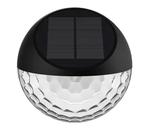 Aigostar - LED RGB Kinkiet solarny LED/2W/1,2V czarny IP44 - Lampy ogrodowe - miniaturka - grafika 1