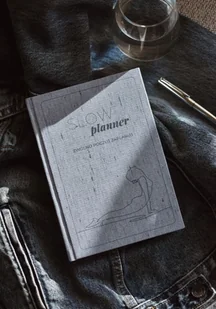 SLOW PLANNER 2025 kolor: denim blue układ dzienny - Kalendarze - miniaturka - grafika 1
