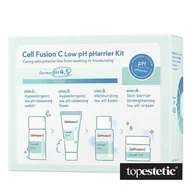 Płyny micelarne - Cell Fusion C Low pHarrier Kit ZESTAW Płyn micelarny do oczyszczania skóry twarzy 20 ml + Pianka dla podrażnionej skóry 20 ml + Toner nawilżający 20 ml + Krem 8 ml - miniaturka - grafika 1