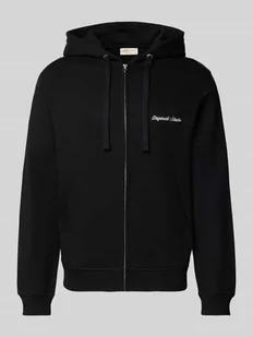 Bluza rozpinana z kieszenią kangurką i zamkiem błyskawicznym - Bluzy męskie - miniaturka - grafika 1