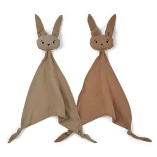 Nuuroo - 2 Przytulanki Z Bawełny Organicznej Ado Light Brown/Sand - Chusty do noszenia dzieci - miniaturka - grafika 1