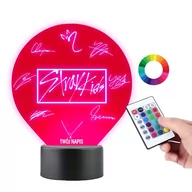 Lampy pozostałe - Lampka na Biurko Statuetka Black Pink Autografy - miniaturka - grafika 1