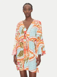 Maaji Sukienka plażowa Floral Groove Joy PT2472CPO010 Kolorowy Relaxed Fit - Sukienki - miniaturka - grafika 1