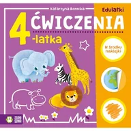 Literatura popularno naukowa dla młodzieży - Ćwiczenia 4-latka Edulatki - miniaturka - grafika 1