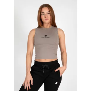 Crop Top fitness damski Gorilla Wear USA Livonia - Koszulki sportowe damskie - miniaturka - grafika 1
