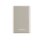 Powerbanki - Canyon OnPower 510 Magsafe 10000mAh PD 20W Beżowy - miniaturka - grafika 1