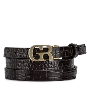 Pasek Gino Rossi BLYL23007 Brązowy - Paski - miniaturka - grafika 1