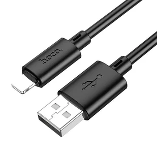 Kabel USB A do Lightning Hoco 2,4A 2 m X88 czarny - Kable USB - miniaturka - grafika 1