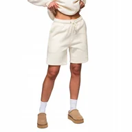 Spodenki męskie - Szorty dresowe unisex ze ściągaczem w pasie kremowe OU-SRBC-0101 V2 XL/XXL - miniaturka - grafika 1