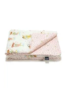 Kołdry i poduszki dla dzieci - La Millou Kołderka bawełniana L 110x140 ( Frogs ) - miniaturka - grafika 1