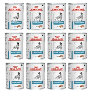 Royal Canin weterynaria Hypoallergenic DR21 12 x 400g puszka - Mokra karma dla psów - miniaturka - grafika 1
