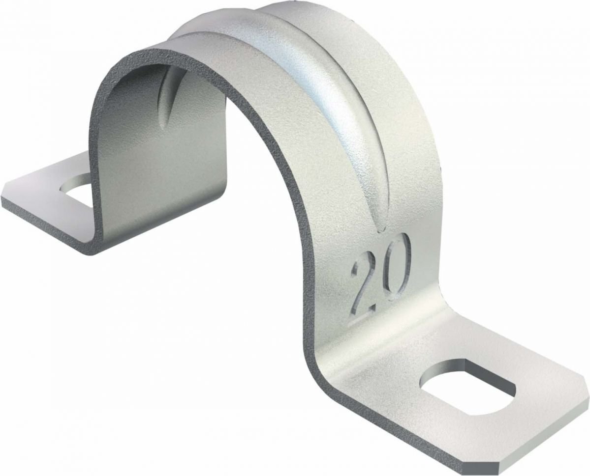 OBO Bettermann Uchwyt metalowy do rur i kabli 40mm 605 40 G 1018396 /50szt./ 1018396