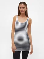 Bluzki damskie - Vero Moda Tunika Maxi 10305779 Czarny Regular Fit - miniaturka - grafika 1