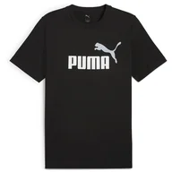 Koszulki sportowe męskie - Koszulka męska Puma ESS 2 Color No. 1 Logo Tee Rozmiar: L / Kolor: czarny - miniaturka - grafika 1