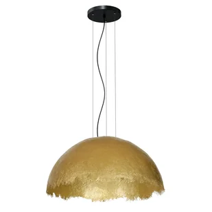Ekstrawagancka lampa wisząca ze złotym kloszem LX 1631 z serii COMPO - Lampy sufitowe - miniaturka - grafika 1