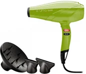 Suszarki do włosów - GA.MA Pluma 2 Ion 2400W suszarka do włosów z dyfuzorem zielona - miniaturka - grafika 1