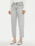 Spodnie damskie - Vero Moda Jeansy Tessa 10308860 Szary Mom Fit - miniaturka - grafika 1