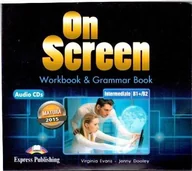 Książki do nauki języka angielskiego - On Screen. Intermediate B1+/B2. Workbook & Grammar Book CD - miniaturka - grafika 1