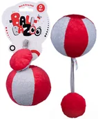 Grzechotki dla dzieci - Dumel Balibazoo Piłka Grzechotka Kontrastowa 0+ - miniaturka - grafika 1