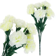 Sztuczne kwiaty - Goździk Sztuczne Kwiaty Bukiet Goździki Gałązki Dekoracyjne Do Wazonu - miniaturka - grafika 1