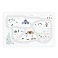 Maty piankowe - Play&Go Dwustronna Mata Piankowa EEVAA 3w1 Farm 120x180cm - miniaturka - grafika 1