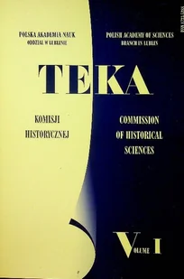 Teka Komisji historycznej tom VI - Książki o kulturze i sztuce - miniaturka - grafika 1