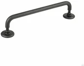 Zawiasy, okucia i inne akcesoria - Uchwyt meblowy podłużny Jubilee 160 Mosiężny Czarny Mat - miniaturka - grafika 1