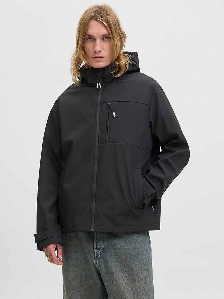 Jack & Jones Kurtka przejściowa w kolorze czarnym