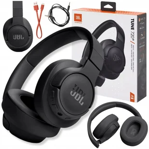 JBL Pure Bass Czarne - Słuchawki - miniaturka - grafika 1