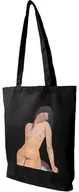 Torby i wózki na zakupy - Torba bawełniana Naga Kobieta Amedeo Modigliani - miniaturka - grafika 1