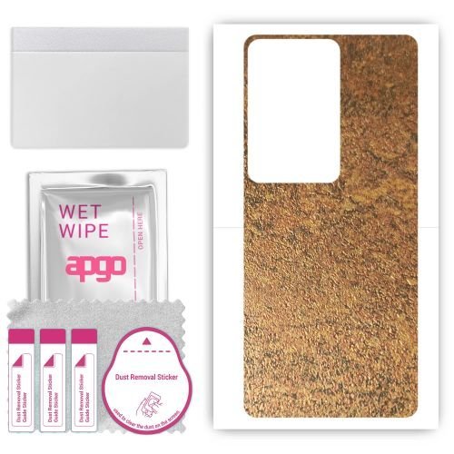 folia naklejka skórka strukturalna na TYŁ do Vivo T3 5G - Zardzewiała Miedź - apgo SKINS